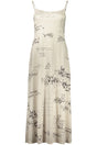 DESIGUAL WOMEN'S LONG DRESS WHITE
