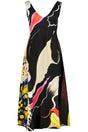 DESIGUAL WOMEN'S LONG BLACK DRESS