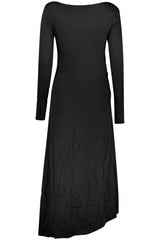 DESIGUAL WOMEN'S LONG BLACK DRESS