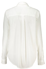 DESIGUAL WOMEN'S LONG SLEEVE SHIRT WHITE
