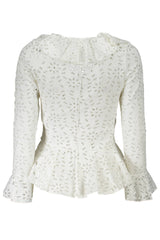 DESIGUAL SHIRT LONG SLEEVE WOMAN WHITE