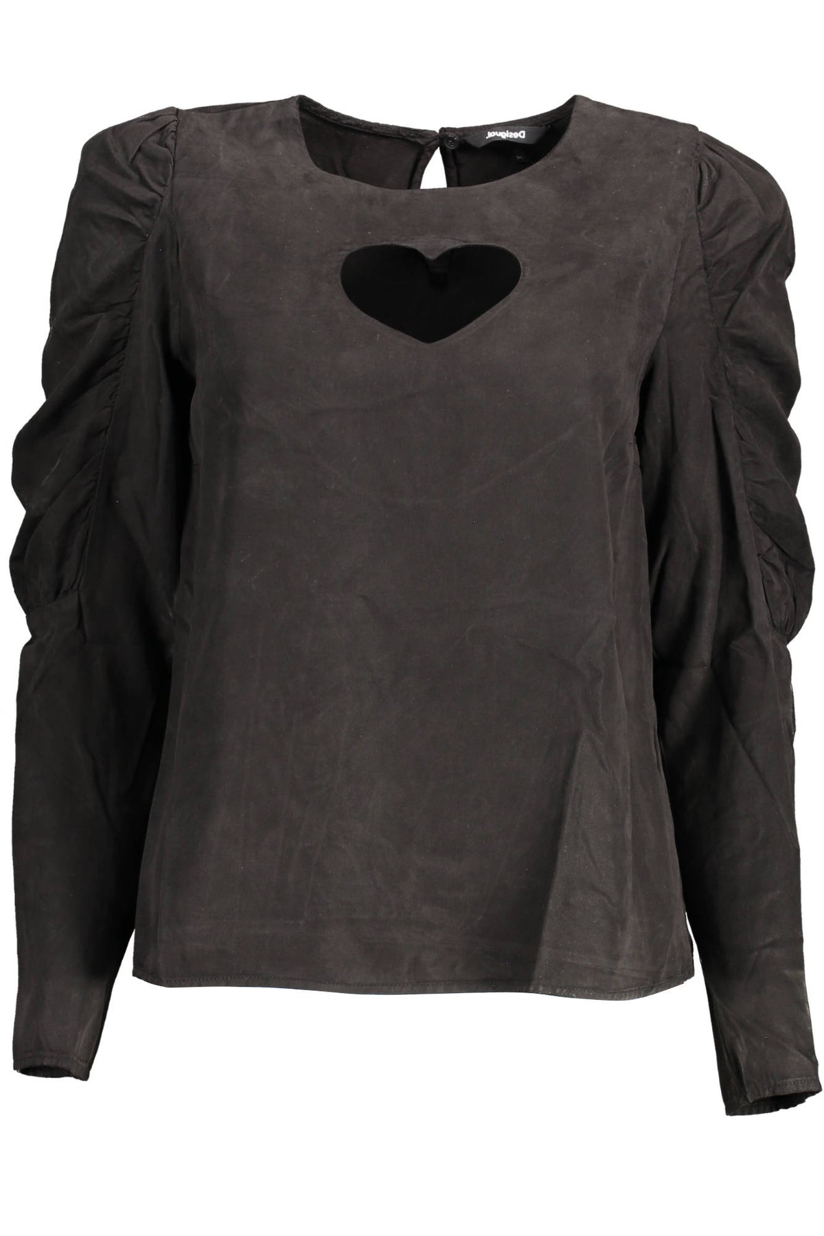DESIGUAL LONG SLEEVE SHIRT WOMAN BLACK