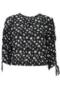 DESIGUAL LONG SLEEVE SHIRT WOMEN BLACK