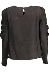 DESIGUAL LONG SLEEVE SHIRT WOMAN BLACK