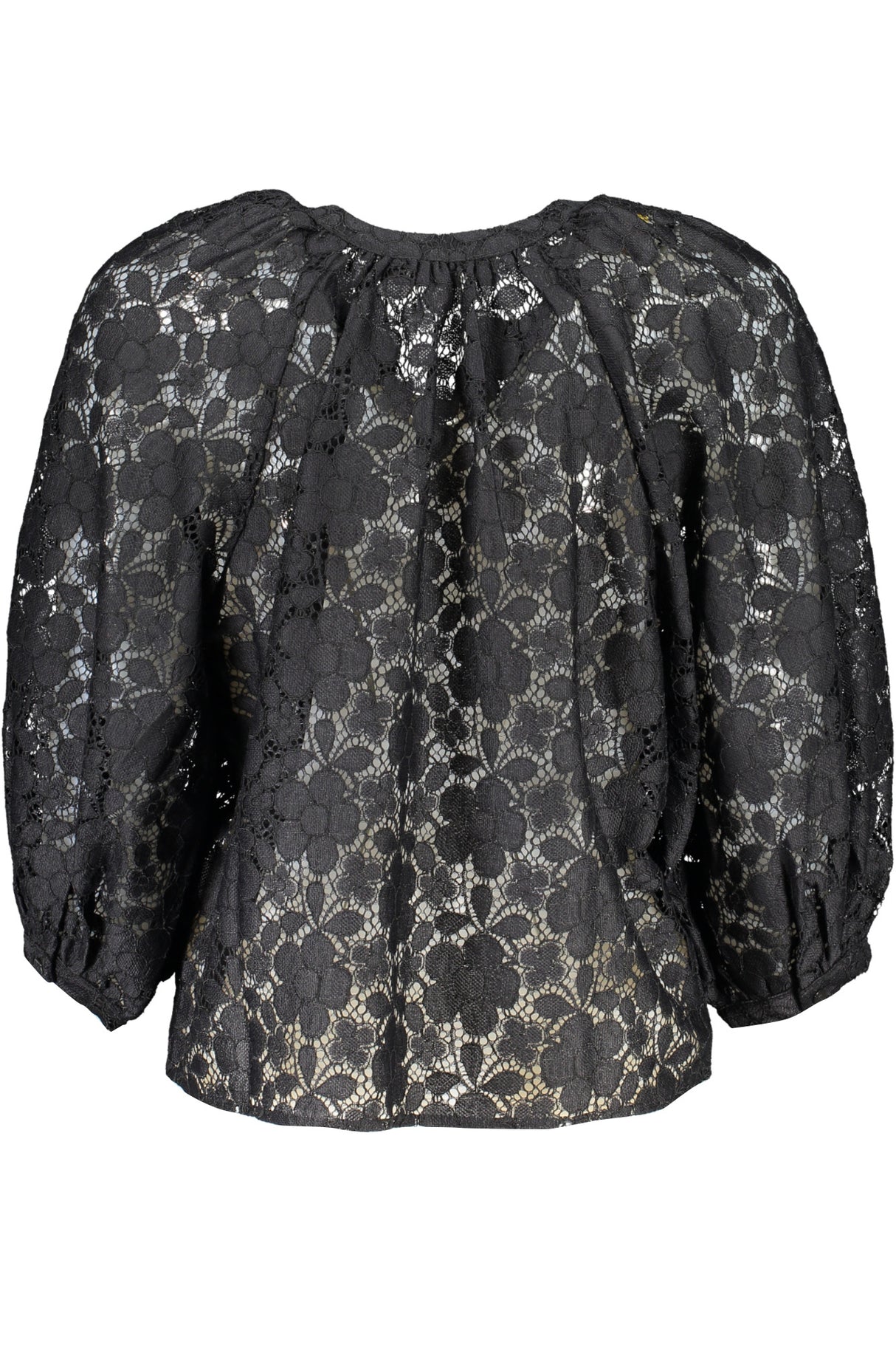 DESIGUAL WOMEN'S LONG SLEEVE SHIRT BLACK