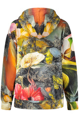 DESIGUAL WOMEN'S ZIPPED SWEATSHIRT, GREY