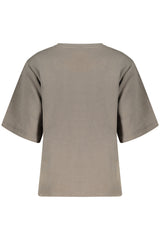 DESIGUAL WOMEN'S GRAY ZIP-UP SWEATSHIRT