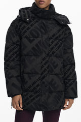 DESIGUAL WOMEN'S BLACK JACKET