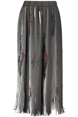 DESIGUAL WOMEN'S LONG SKIRT BLACK