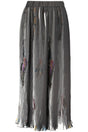 DESIGUAL WOMEN'S LONG SKIRT BLACK