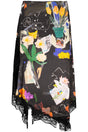 DESIGUAL WOMEN'S LONG SKIRT BLACK