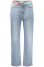 DESIGUAL WOMEN'S DENIM JEANS, BLUE