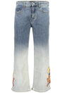 DESIGUAL WOMEN'S DENIM JEANS, BLUE