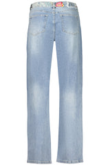 DESIGUAL WOMEN'S DENIM JEANS, BLUE