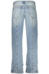 DESIGUAL WOMEN'S DENIM JEANS, BLUE