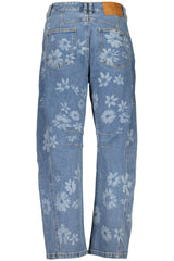 DESIGUAL WOMEN'S DENIM JEANS, BLUE