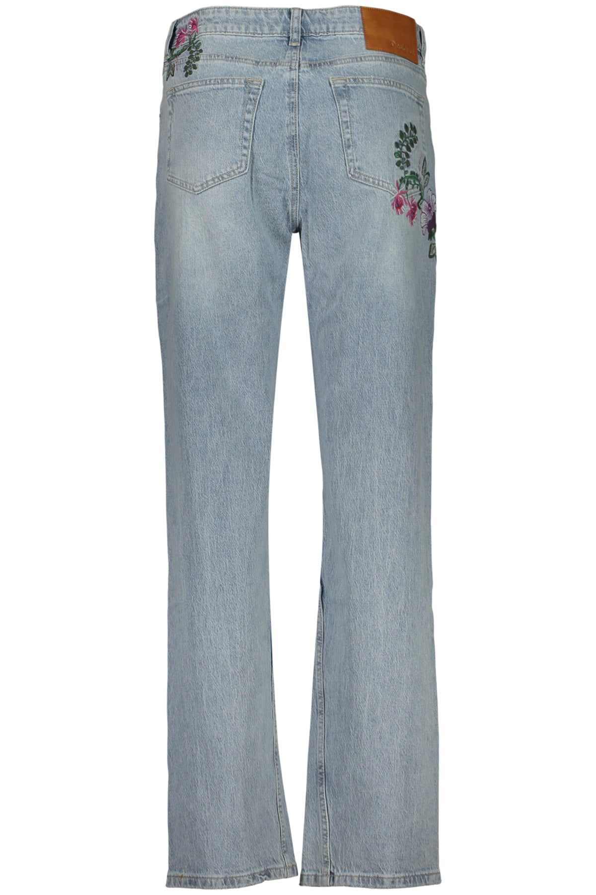 DESIGUAL WOMEN'S DENIM JEANS, BLUE