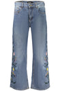 DESIGUAL WOMEN'S DENIM JEANS BLUE