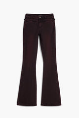 DESIGUAL WOMEN'S DENIM JEANS PURPLE