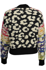 DESIGUAL WOMEN'S BLUE SWEATER
