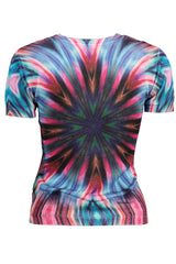 DESIGUAL WOMEN'S BLUE SWEATER
