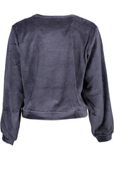 DESIGUAL WOMEN'S BLUE SWEATER