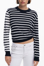 DESIGUAL WOMEN'S BLACK SWEATER