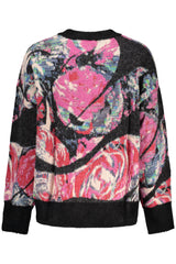 DESIGUAL WOMEN'S BLACK SWEATER