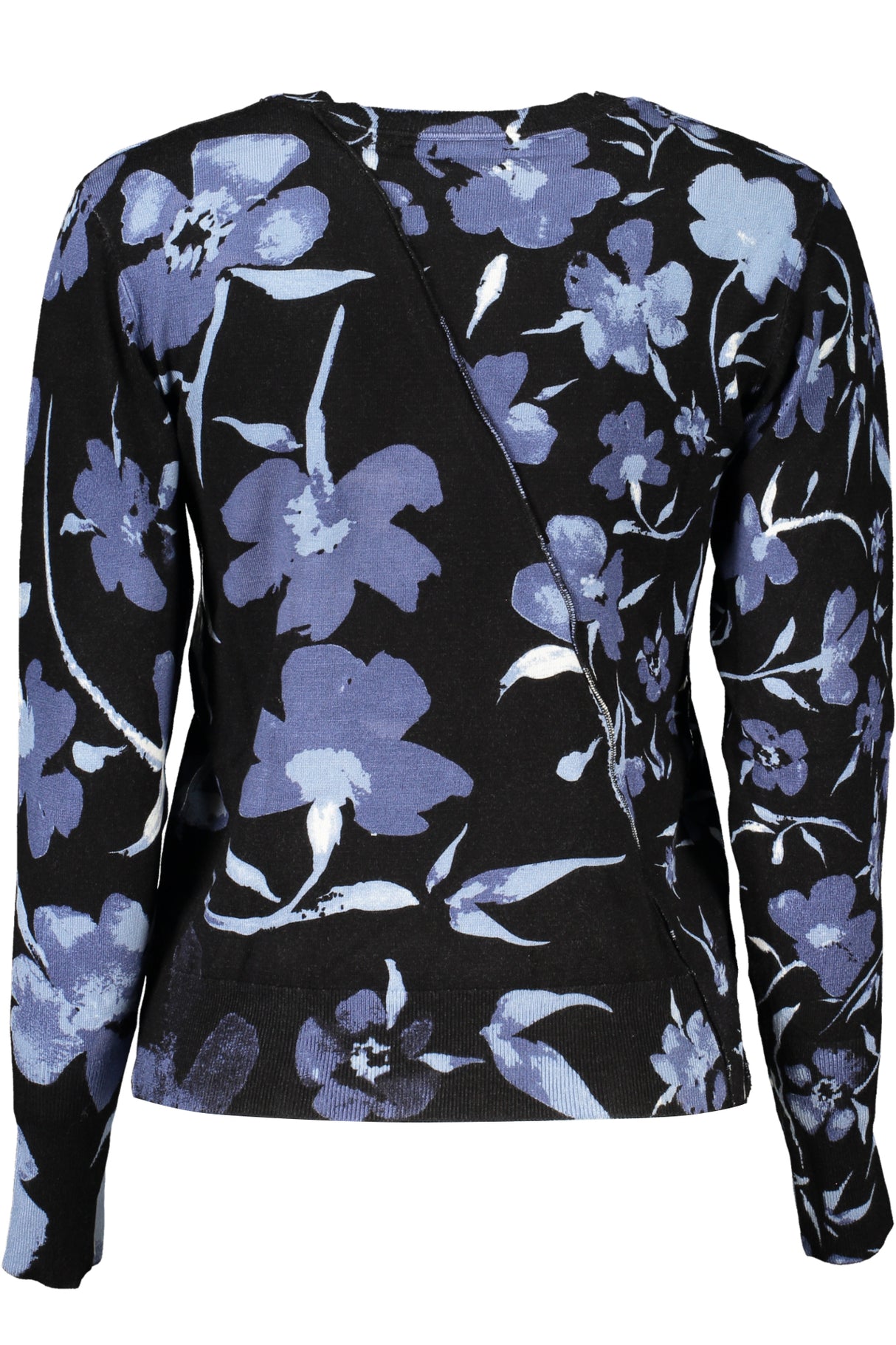 DESIGUAL BLACK WOMEN'S SWEATER
