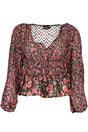 DESIGUAL PINK WOMEN'S SWEATER