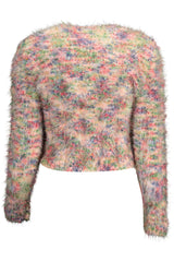 DESIGUAL PINK WOMAN SWEATER