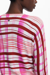 DESIGUAL WOMEN'S PINK SWEATER