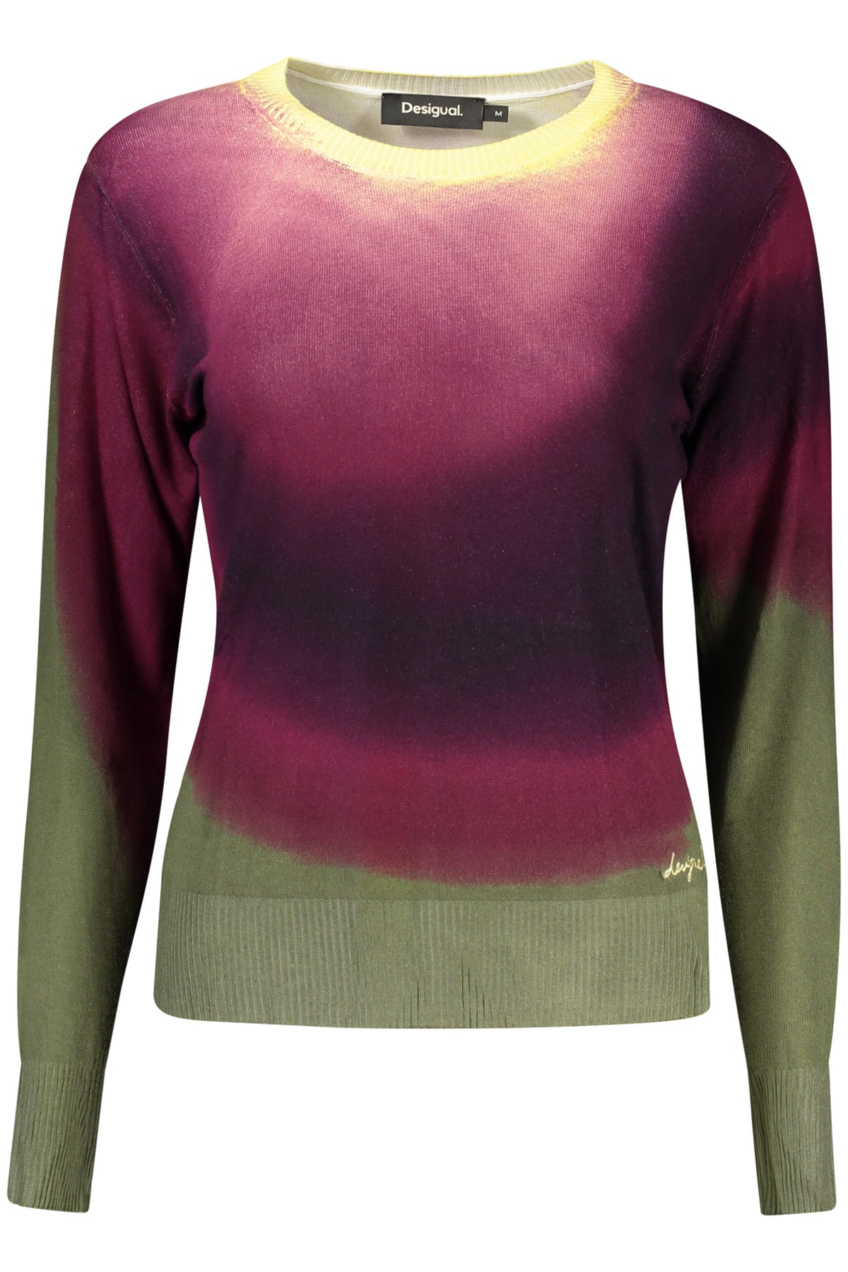DESIGUAL WOMEN'S PURPLE SWEATER