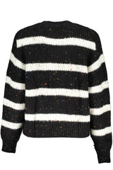 DESIGUAL BLACK WOMEN'S SWEATER
