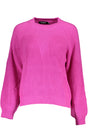 DESIGUAL PINK WOMEN'S SWEATER