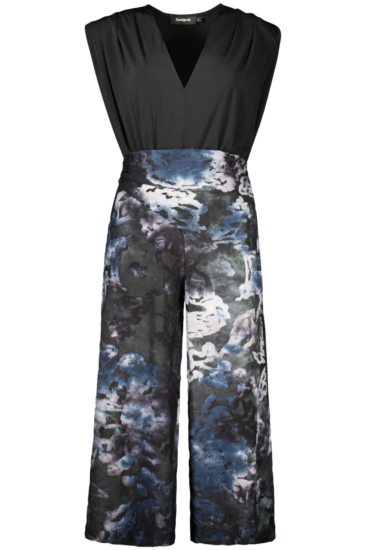 DESIGUAL WOMEN'S BLUE TROUSERS