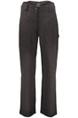 DESIGUAL WOMEN'S BLACK TROUSERS