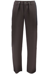 DESIGUAL WOMEN'S BLACK TROUSERS