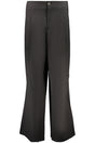 DESIGUAL WOMEN'S BLACK TROUSERS