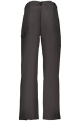 DESIGUAL WOMEN'S BLACK TROUSERS