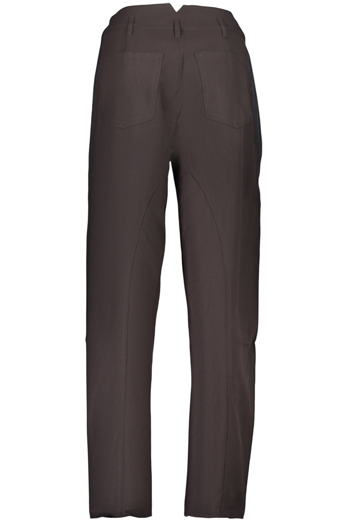 DESIGUAL WOMEN'S BLACK TROUSERS