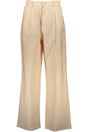 DESIGUAL PINK WOMEN'S TROUSERS