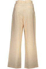 DESIGUAL PINK WOMEN'S TROUSERS