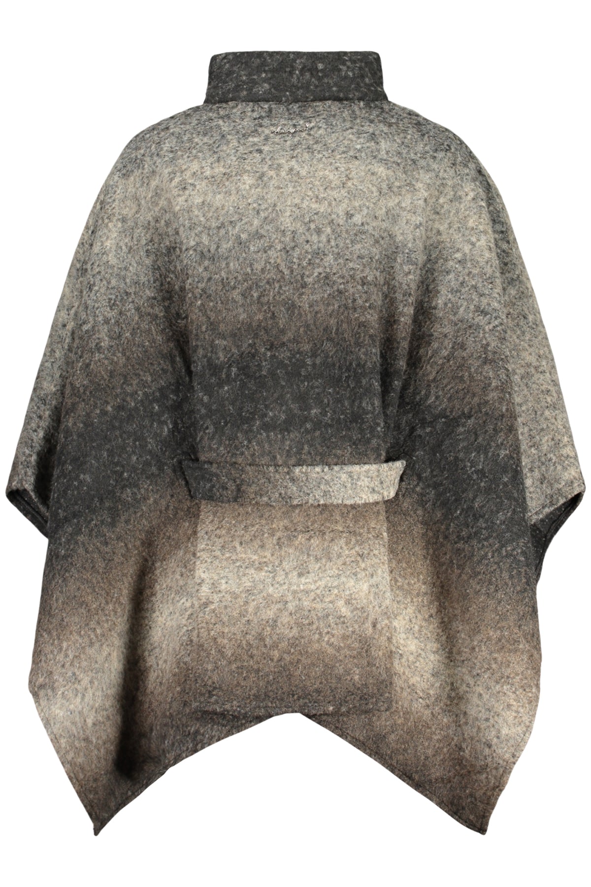DESIGUAL WOMEN'S BROWN PONCHO