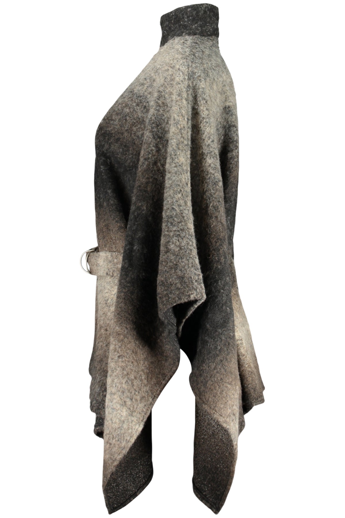 DESIGUAL WOMEN'S BROWN PONCHO