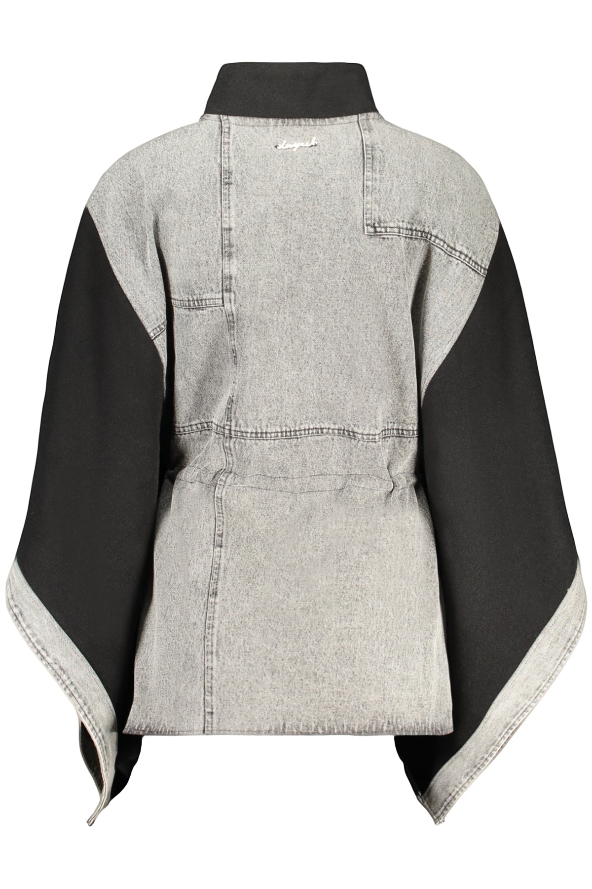 DESIGUAL WOMEN'S BLACK PONCHO