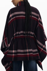 DESIGUAL PONCHO WOMEN'S BLACK
