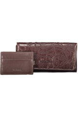 DESIGUAL WOMEN'S BROWN WALLET