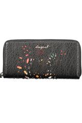 DESIGUAL WOMEN'S BLACK WALLET