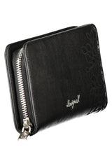 DESIGUAL WOMEN'S BLACK WALLET